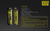 Nitecore® NL1834R Micro-USB Rechargeable 18650 Battery