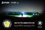 Speras P10R V2 10,000 Lumen Flashlight