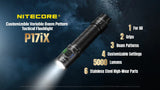 Nitecore® P17iX 5000 lumen Tactical Flashlight