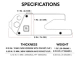 Big Idea Design TPT Slide EZ Pocket Tool