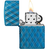 Zippo® Blue Diamonds Lighter