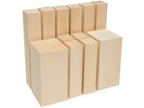 Beavercraft® Basswood Block 12 Piece Set