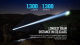 Olight® Javelot Turbo 1350 Lumen Long Throw Flashlight