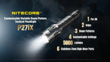 Nitecore® 27iX 5000 lumne Tactical Flashlight