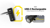 Nitecore® TUP2 1000 Lumen Rechargeable Everyday Carry Keychain