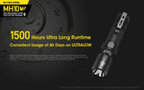Nitecore® MH10 V2 1200 Lumen Flashlight