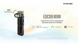 Nitecore® EDC09 Swivel Head Flashlight