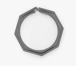 Flytanium® Titanium Octagonal Keyring