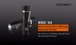 Folomov® EDC-C4 1200 Lumen Flashlight/Powerbank