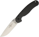 Ontario Knife® RAT I Linerlock with Carbon Fiber Handle and D2 Tool Blade