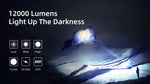 Wuben® A9 12,000 Lumen High Power Flashlight