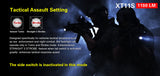 Klarus® XT11S 1100 Lumen Programable Compact Tactical Flashlight