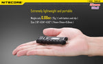 Nitecore® Thumb LEO Keychain Flashlight