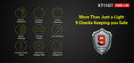 Klarus® XT11GT Pro 3300 Lumen Programable Tactical Flashlight