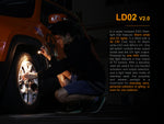 Fenix® LD02 70 Lumen Dual Light Penlight