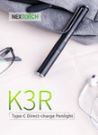 Nextorch® K3R 350 Lumen Rechargeable Penlight