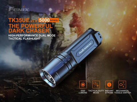fenix flashlight 900 lumens Fenix® FD41 900 Lumen Rotary Focusing Tactical Flashlight – Specialized Tool Sales