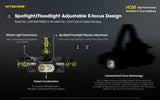 Nitecore® HC68  High Performance Headlamp