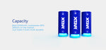 XTAR® 5200 mAh Protected Button Top 26650 Battery