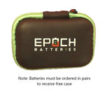 Epoch 3500 mAh Unprotected Button Top 18650 Battery with USB Charging