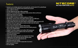 Nitecore® MH27UV  Multitask Hybrid White, Red, Blue, UV Rechargeable