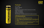 Nitecore® NL1832 Battery - 3200 mAh Protected Button Top