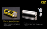 Nitecore® NL1834 Battery - 3400 mAh Protected Button Top