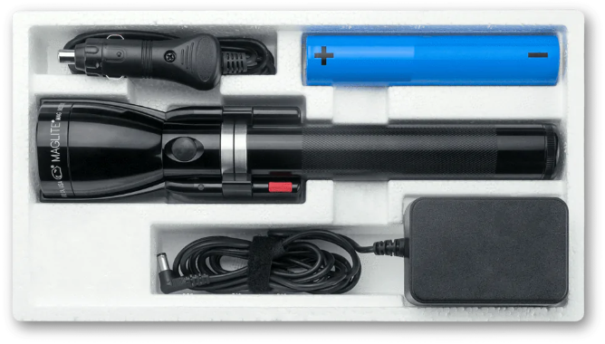 3d maglite magcharger flashlight torch rechargeable Maglite Rechargeable LED Flashlight, Matte Black